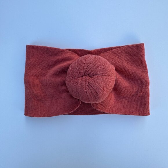 Kate Quinn Head Bow Set | Topknot, 2-Pack | Blush & Rose | 6–12M (M) | EUC - Picture 2 of 5